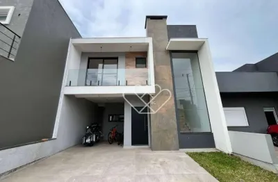 Sobrado de alto padrão à venda no Residencial Vale das Cerejeiras em Gravataí