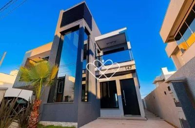 Condomínio primavera: sobrado luxuoso com suíte, piscina e espaço gourmet em gravataí