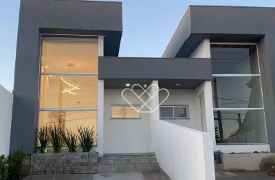 Casa moderna com suíte, churrasqueira e design sofisticado no bairro planejado