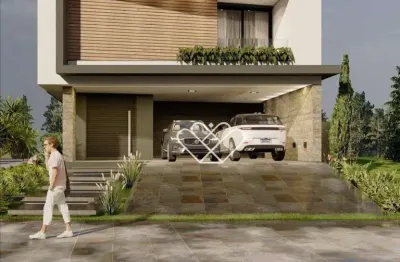 Viva com luxo e conforto no condomínio alphaville: casa em construção com 4 suítes e piscina na brum imob!