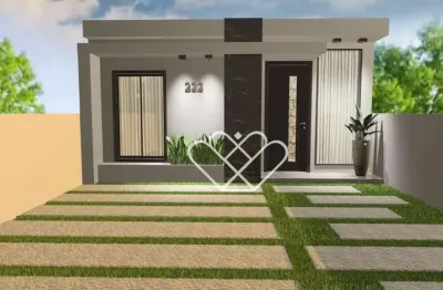 Casa com suíte e infraestrutura completa no condomínio primavera, bairro jansen