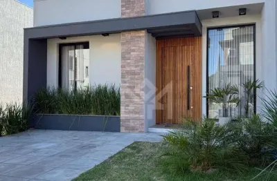 Casa com suíte e infraestrutura completa no condomínio primavera, bairro jansen