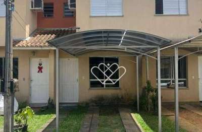 Sobrado charmoso com 2 dormitórios e lazer completo no bairro santa cruz em gravataí
