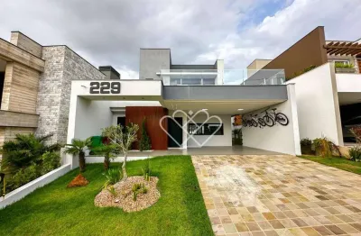 Casa Com 3 Suítes, Lareira e Varanda no Condomínio Cyrela - Conforto e Exclusividade