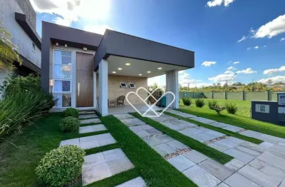 Casa com 2 suítes e excelente estrutura no condomínio terras alpha