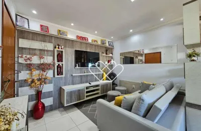 Conforto e praticidade: apartamento semimobiliado com 2 dormitórios e área gourmet