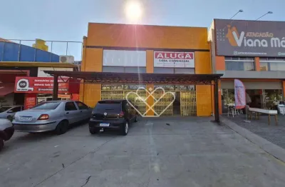 Loja ampla com mezanino para locação no Parque dos Anjos, Gravataí