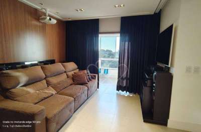 Apartamento mobiliado com 3 dormitórios, sacada gourmet e 2 vagas cobertas – pronto para morar!