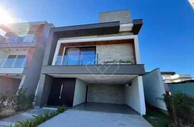 Casa exclusiva com 3 suítes à venda no cyrela landscape – alto padrão, energia solar e automação