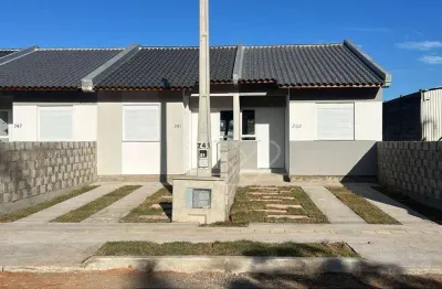 Casa nova com 2 dormitórios em localização estratégica próxima ao centro de gravataí