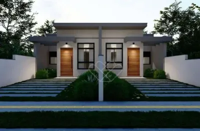 Casa com suíte e pátio à venda na parada 64 em gravataí – pronta para financiar
