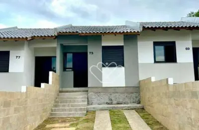 Casa no bairro Nossa Chácara com 2 quartos, 1 vaga e ótima área construída