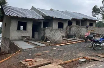 Casa à venda no bairro nossa chácara – 2 dormitórios, porão e 1 vaga