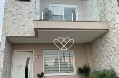 Sobrado com suíte e varanda gourmet no bairro oriço