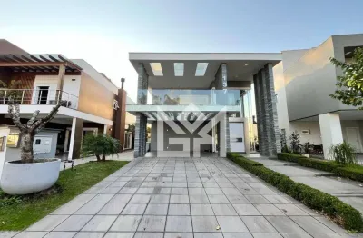Casa mobiliada com piscina e 4 suítes no alphaville gravataí