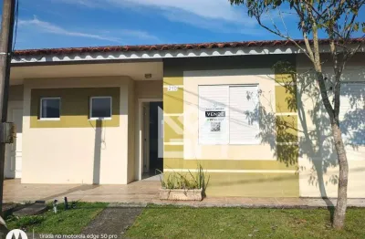 Casa semimobiliada à venda em condomínio no bairro oriçó, gravataí