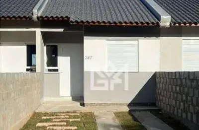 Casa com 2 dormitórios à venda, 44 m² por r$ 200.000,00 - parque itacolomi - gravataí/rs