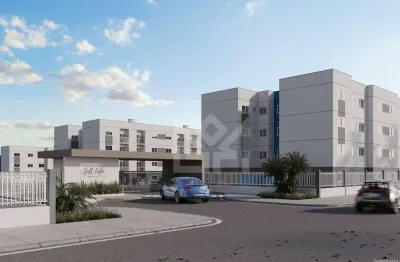 Apartamento com sacada e lazer completo à venda no bairro distrito industrial