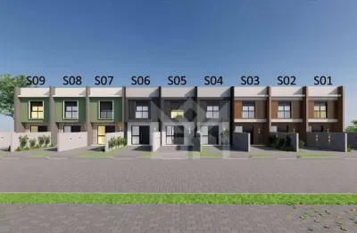 Casa à venda em dois andares com ótima área no bairro dom feliciano em gravataí