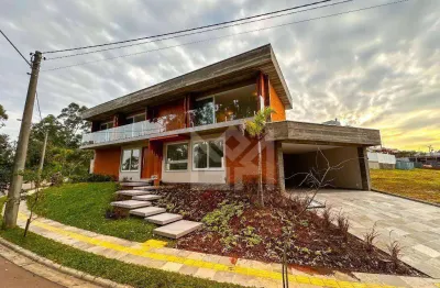 Casa de alto padrão à venda com ampla área no cyrela landscape em gravataí