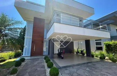 Casa moderna e sofisticada com ampla área no Alphaville Gravataí