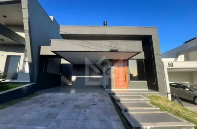 Casa de alto padrão no condomínio gênova no bairro villa lucchesi em gravataí