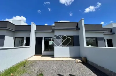 Casa à venda no bairro Bom Sucesso em Gravataí com ótima distribuição interna