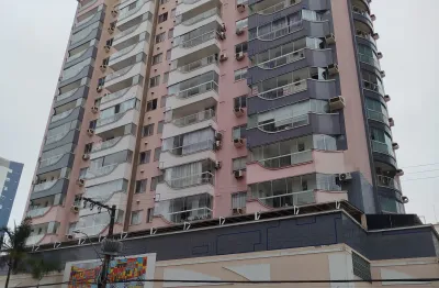 Oportunidade no bairro campinas em são josé sc, apartamento de dois quartos com uma suite e uma vaga de garagem coberta. apartamento de frente para rua salvador di bernardi.