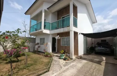 Sobrado para venda em balneário gaivota, jardim ultramar, 3 dormitórios, 2 banheiros, 1 vaga