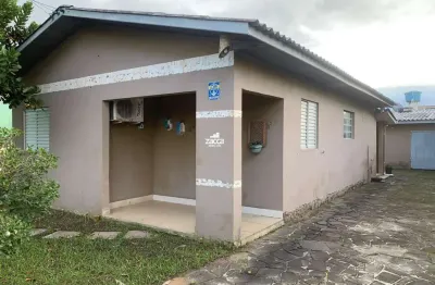 Casa para venda em balneário gaivota, jardim ultramar, 3 dormitórios, 2 banheiros, 1 vaga