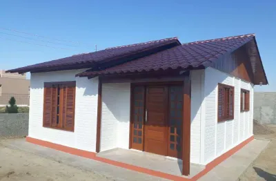 Casa para venda em sombrio, nova guarita, 2 dormitórios, 1 banheiro