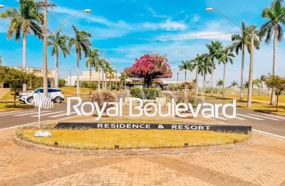 Condomínio royal boulevard - terreno em condomínio royal boulevard 500 m²