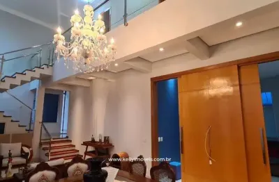 Casa em condomínio para venda em presidente prudente, condomínio damha ii, 4 dormitórios, 4 suítes, 5 banheiros, 2 vagas