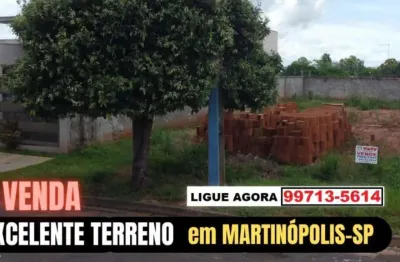 Terreno para venda em martinópolis, jardim o  pioneiro 1