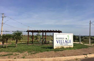 Terreno em condomínio para venda em regente feijó, condomínio village tênis clube