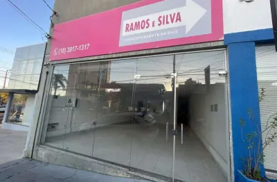 Salão comercial para locação em presidente prudente, centro, 2 banheiros