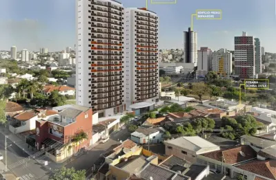 Apartamento para venda em presidente prudente, edifício villa toscana, 2 dormitórios, 1 suíte, 2 banheiros, 1 vaga