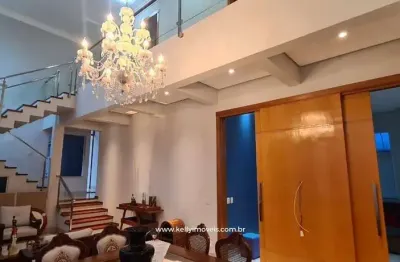 Casa em condomínio para locação em presidente prudente, condomínio damha ii, 4 dormitórios, 4 suítes, 5 banheiros, 2 vagas