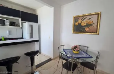 Apartamento para Venda em Presidente Prudente, Condomínio Príncipe De Mônaco, 2 dormitórios, 1 banheiro, 1 vaga