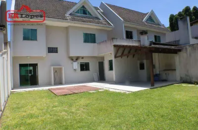 Sobrado com 4 dormitórios, 250 m² - venda por r$ 1.480.000,00 ou aluguel por r$ 5.064,57/mês - santa felicidade - curitiba/pr