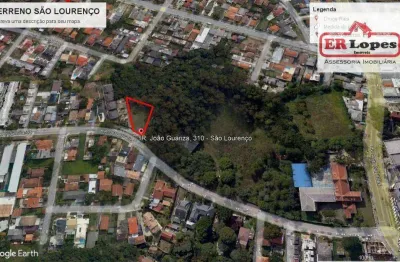 Terreno à venda, 937 m² por r$ 2.200.000,00 - são lourenço - curitiba/pr