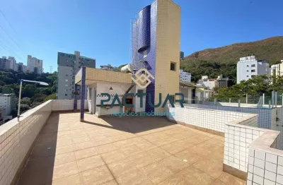 Cobertura com 3 quartos e 3 banheiros para alugar por r$ 4.400/mês