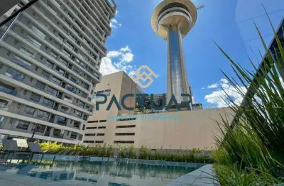 Apartamento à venda, 1 quarto, 1 suíte, 1 vaga, vila da serra - nova lima/mg
