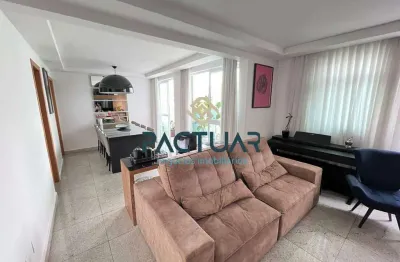 Apartamento com 4 dormitórios para alugar, 126 m² por r$ 6.363,87/mês - buritis - belo horizonte/mg