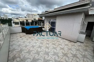 Cobertura para aluguel, 3 quartos, 1 suíte, 2 vagas, buritis - belo horizonte