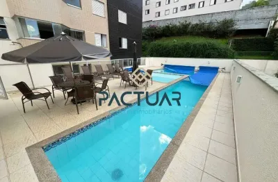 Apartamento: 4 quartos, 2 suítes 4 banheiros, 1 varanda, 3 vagas de garagem e lazer completo