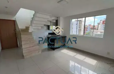 Cobertura com 2 quartos para alugar na Rua Tereza Mota Valadares, Buritis, Belo Horizonte