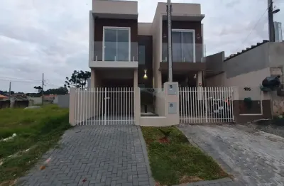 Sobrado novo- uvaranas- 75m² - aceita financiamento bancário