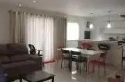 Sobrado 3 q com 170 m², semi-mobiliado, churrasqueira no lindoia, aceito permuta