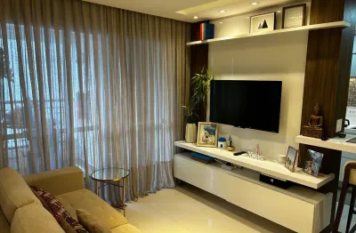 Lindo apartamento mobiliado e decorado no água verde, 2 quartos sendo 1 suíte